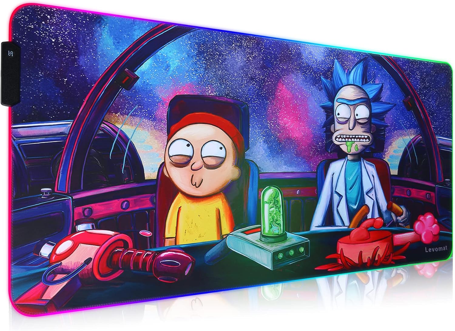 Aluminium desk mat / large mousepad (900×400mm)