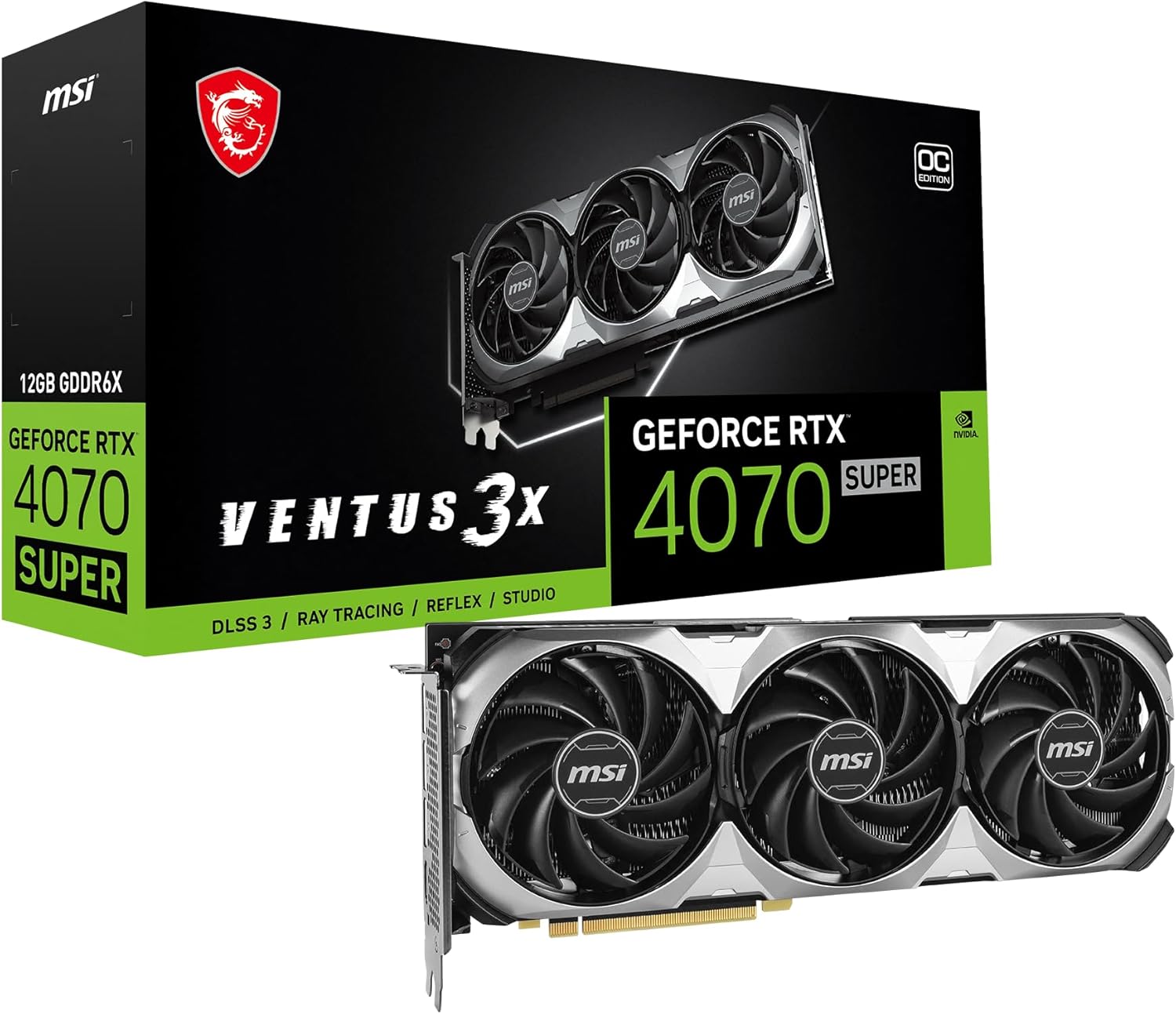 Dedicated GPU (RTX 4070 Super, edit workstation)